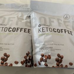2 Bags Of Keto Coffee Ketocoffee Packets 15 Individual Servings Per Bag