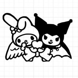 Kuromi Decals 