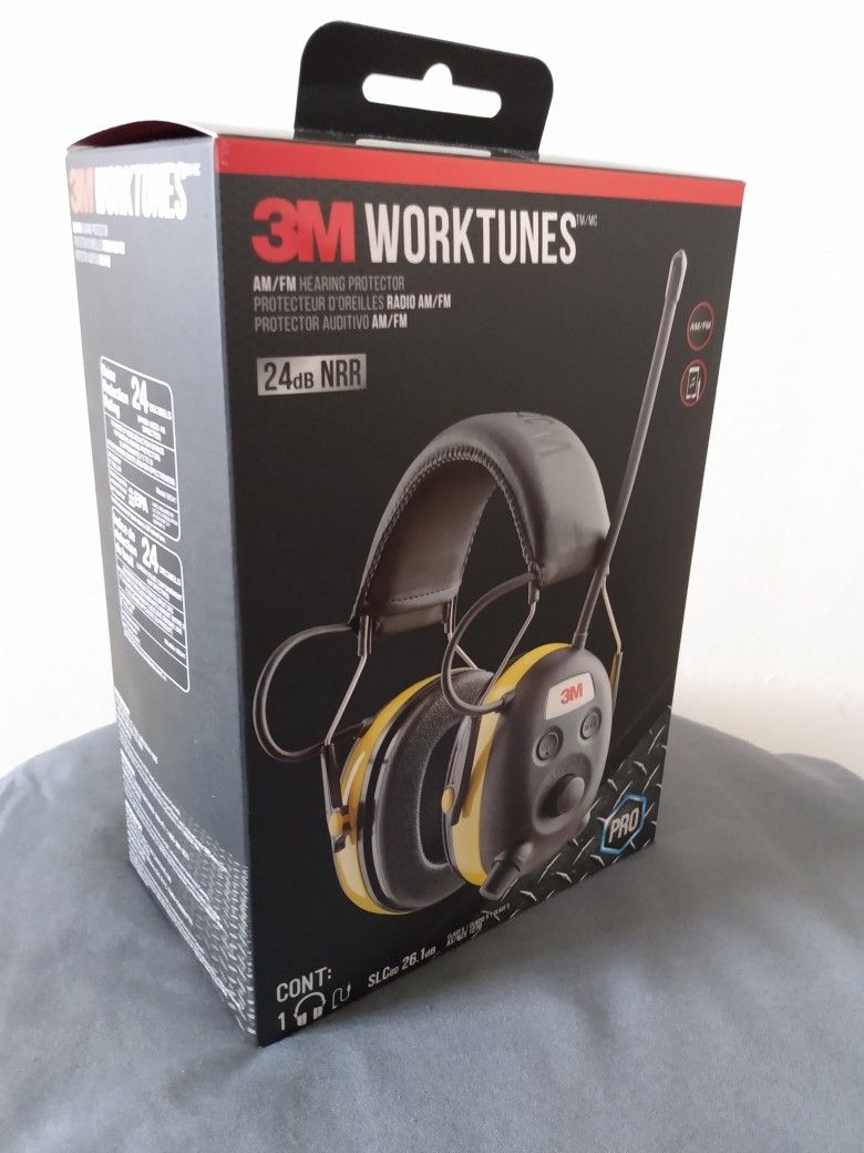 3M Worktunes Ear Protection 