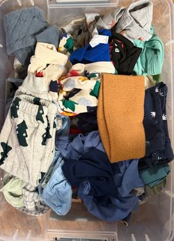 Baby Clothes - 3 Bins