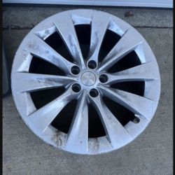 1 — 20x9.5 5x120 5x4.72 Stock Model X Slipstream Wheel Rim Only !