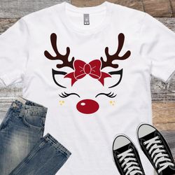 Christmas Reindeer Onesie or Shirt