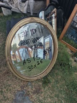 Oval mirror #10