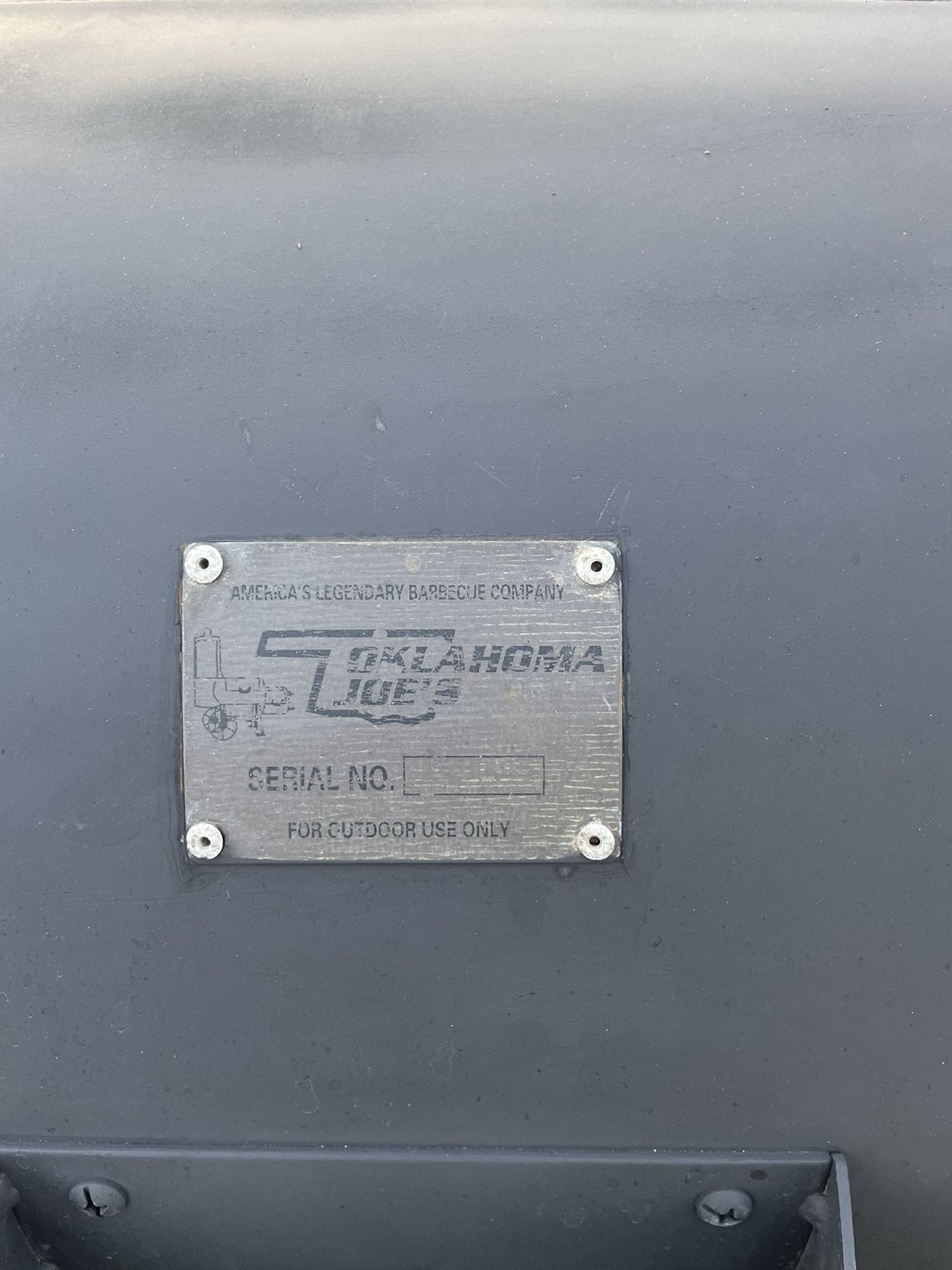 OKLAHOMA JOE'S Charcoal Smoker/Grill in Black