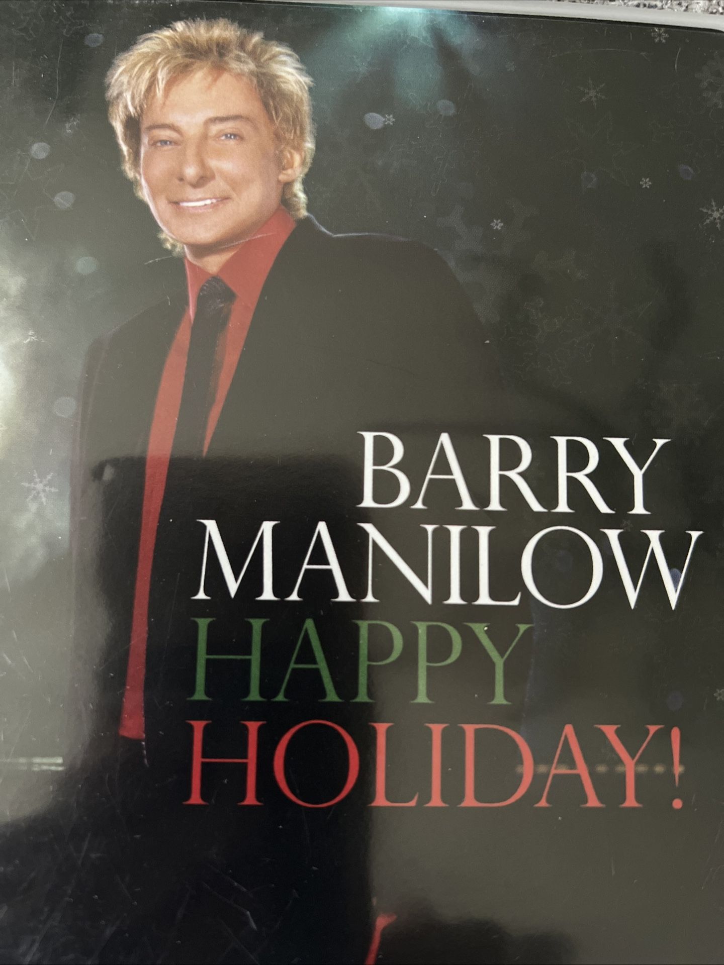 Barry Manilow Happy Holiday DVD Christmas Music Recorded December 2003