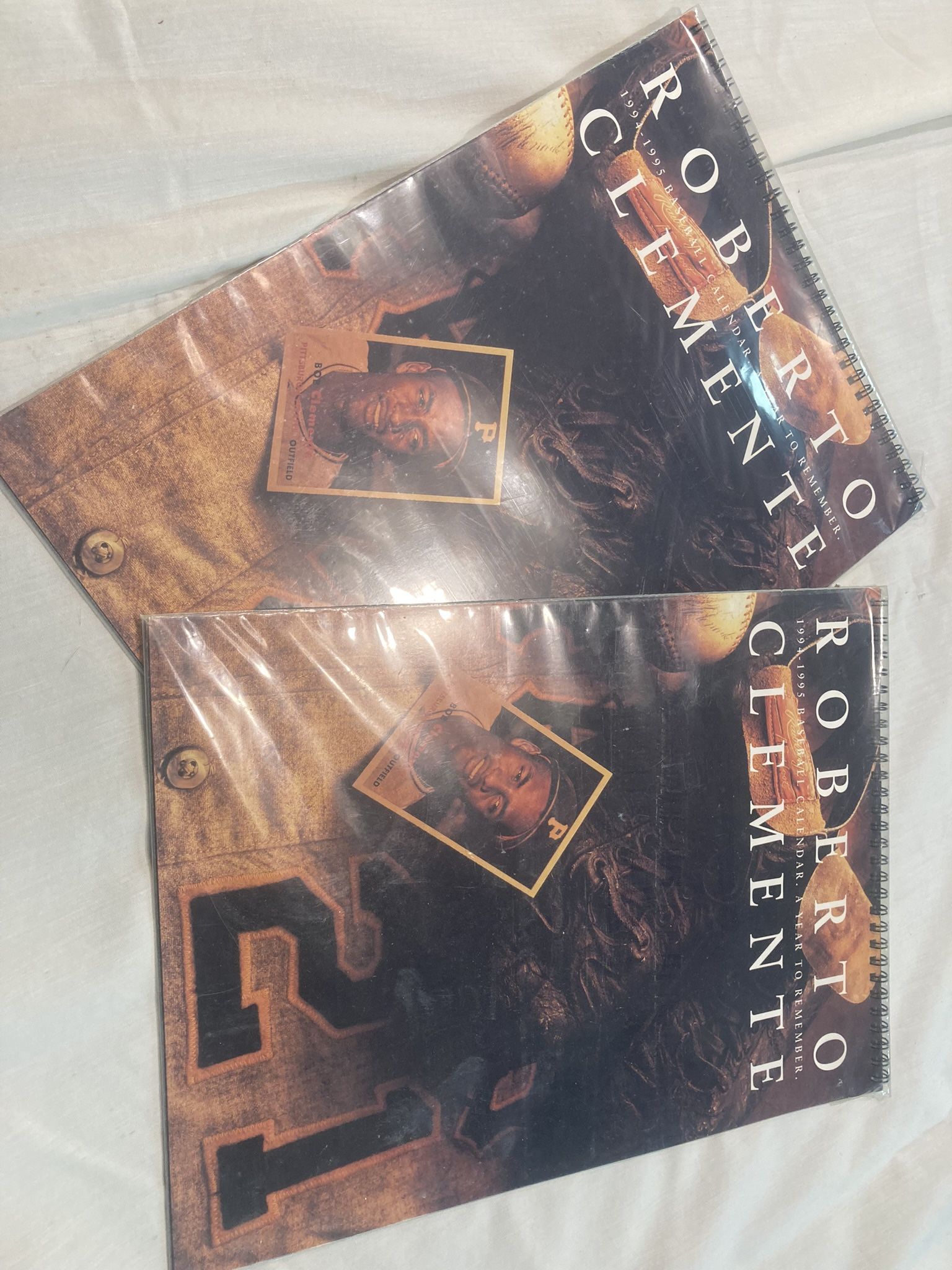 Two Roberto Clemente Calendars