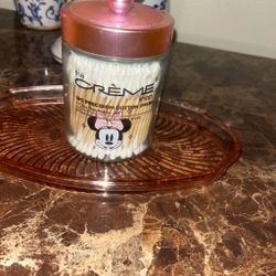 The Crème Shop Minnie Mouse Cotton Swabs Jar