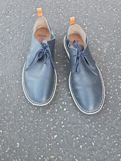 Clark Blue Shoes