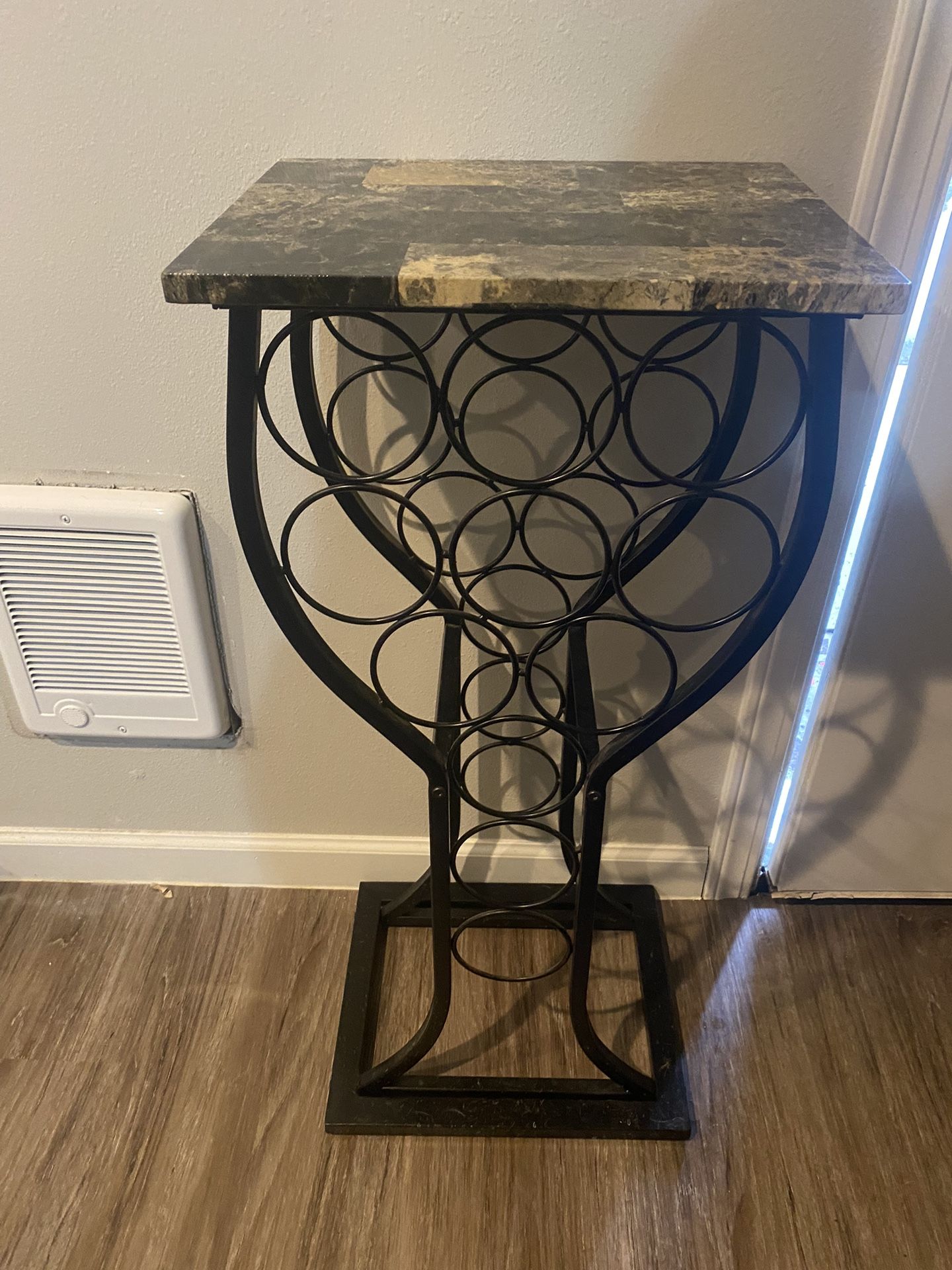 Wine Glass End Table 