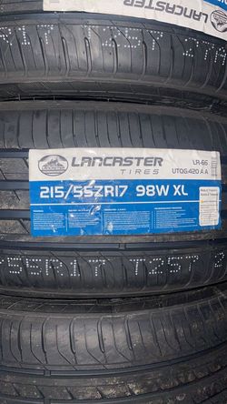 215/55/17 Set De Nuevas Llantas