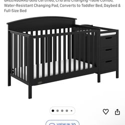 Graco Crib 4-1 With Changing table 