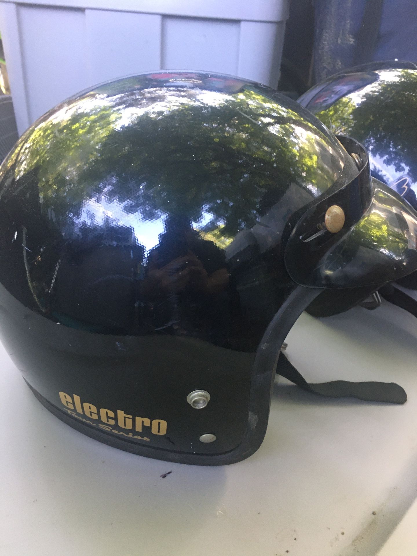 Nice medium size motorcycle helmet only $35 firm