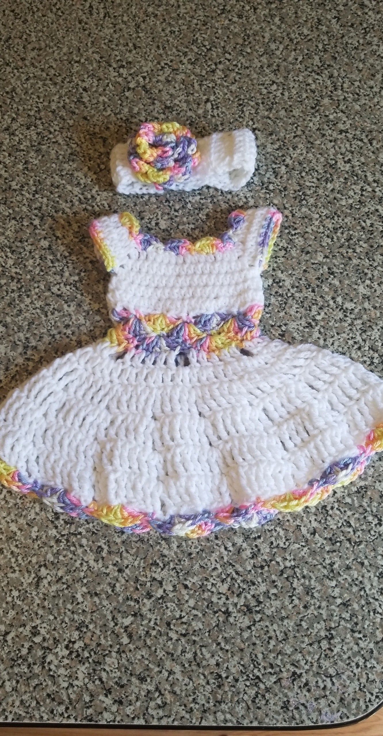 Crochet baby items