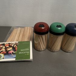 Skewers And Toothpicks 