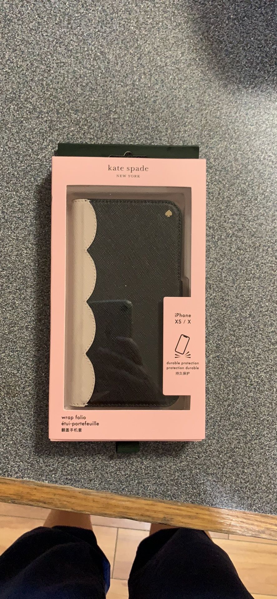 Kate Spade iPhone XS/X case and wallet