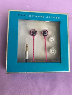 Marc by Marc Jacobs Earbuds Pink / Black Cat