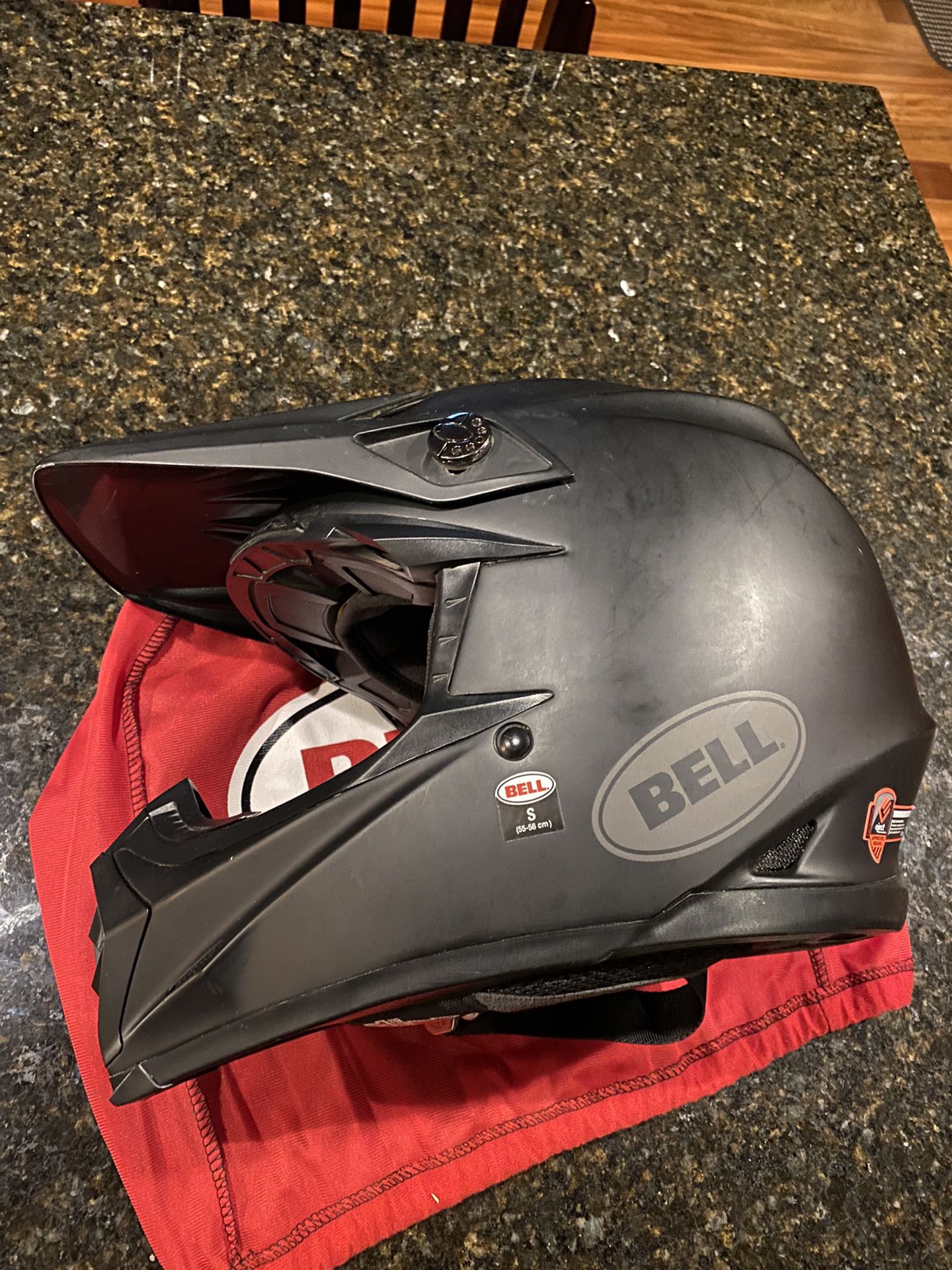 Bell Moto9 Helmet Black Size Small