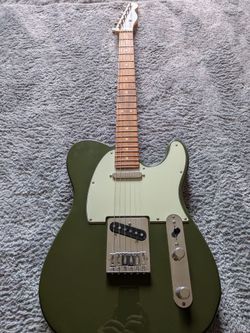 Fender Telecaster player guitar