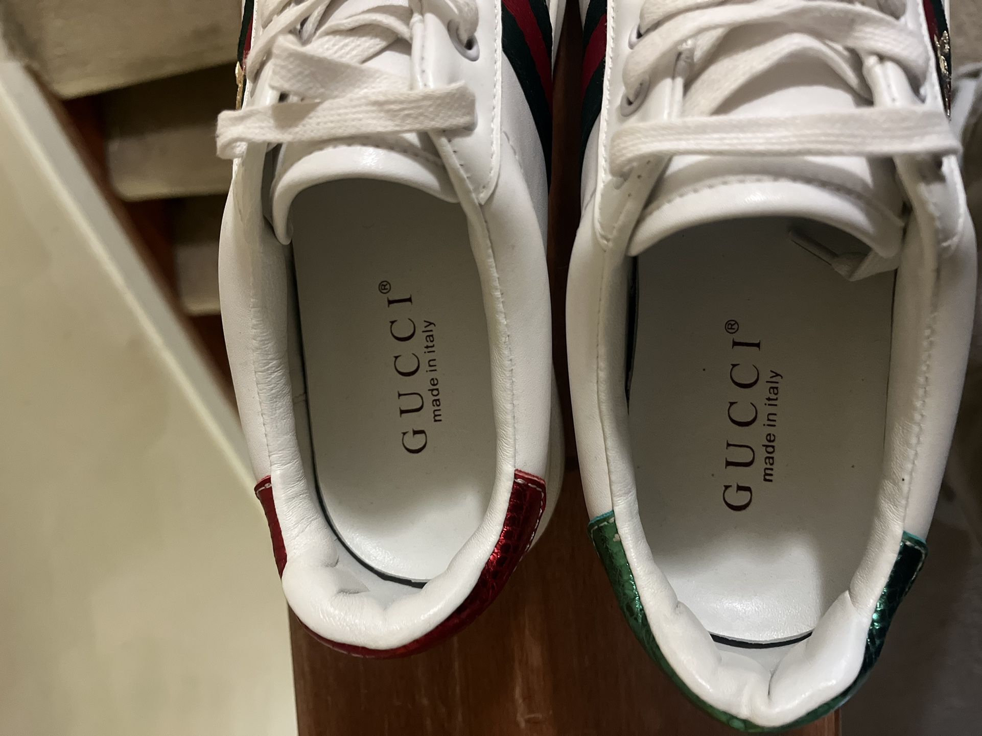 2017 RELEASE Gucci Sneakers Size 9 In Woman Size 8.5 In Me 