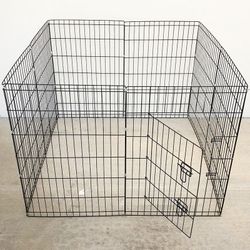 Brand New $43 Folding 36” Tall x 24” Wide x 8-Panel Pet Playpen Fence Gate Outdoor Indoor 