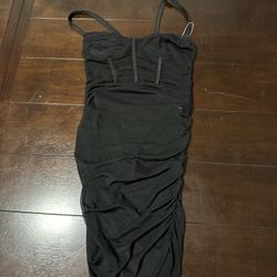 Black Sexy Sheer Dress