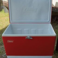 Vintage Coleman Cooler 