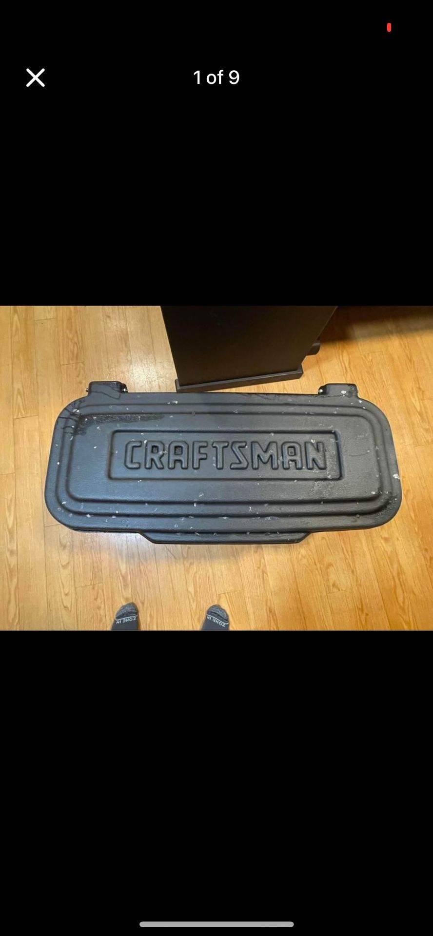 Craftsman Black Hard Plastic Chest