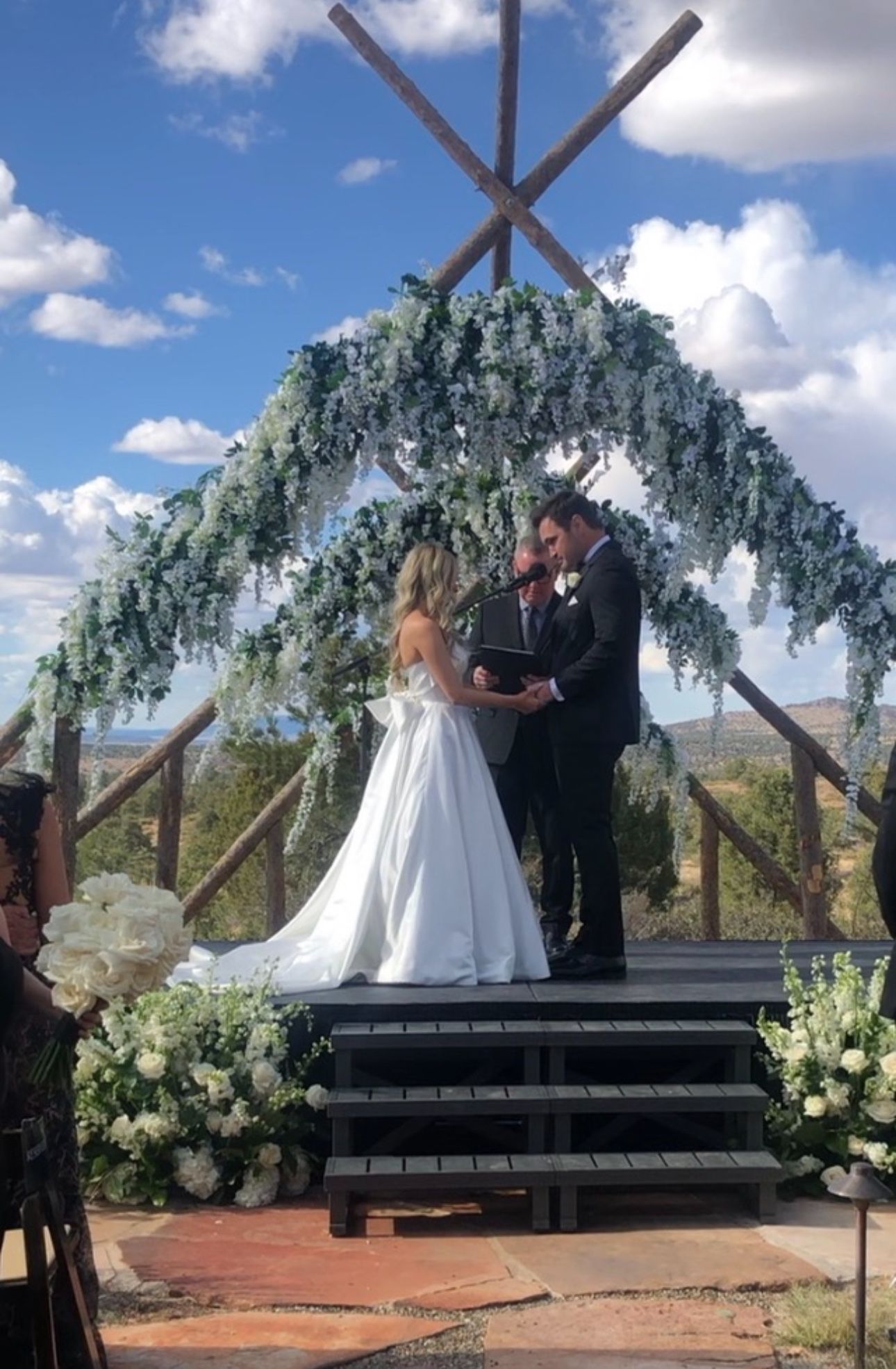 Beautiful Faux WISTERIA over $5k Worth! Wedding Arch Decor Flowers Florals