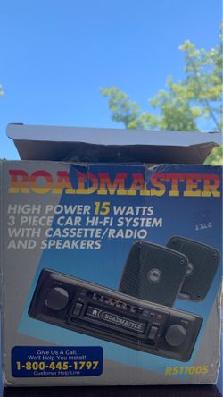Roadmaster car radio
