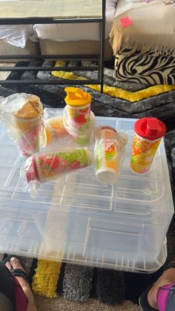 Vasos Toperwares   $ 8.00 c/u