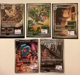 Illustration Rare & Scarlet Violet Promos Full Art Near Mint