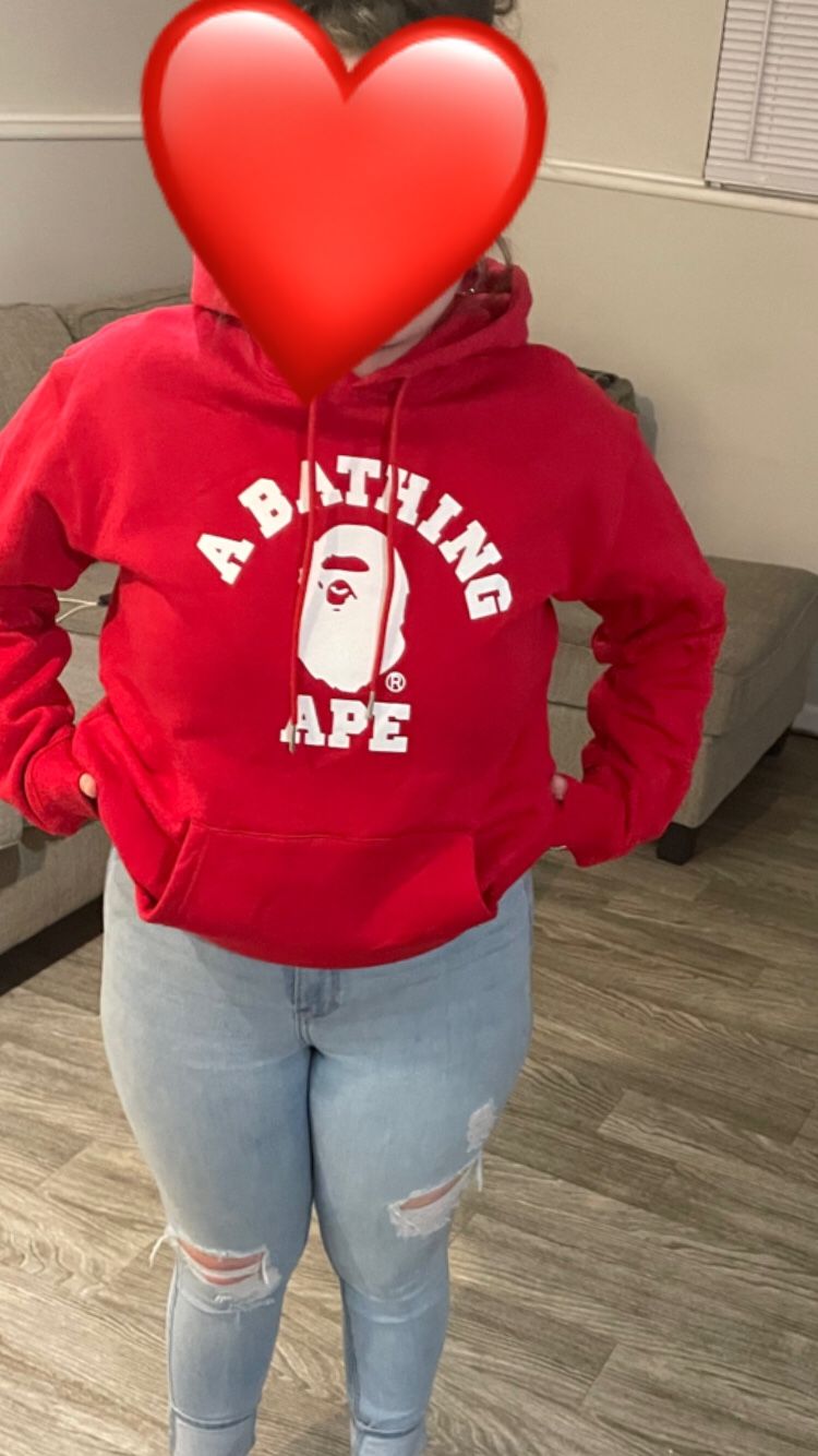 Bape Hoodie Red (NEW)