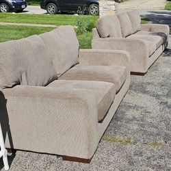 Sofa and Loveseat 