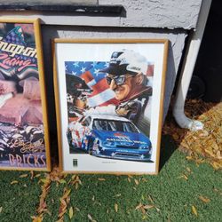 SIGNED DALE EARNHARDT POSTERS 