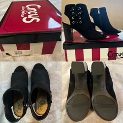 Circus by Sam Edelman Peep Toe Bootie Size 8