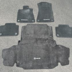 5pc Carpet Floor Mats [Black] [Lexus GS]