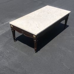Marble Top Coffee Table 
