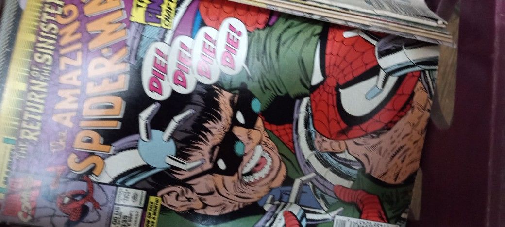 Crate Of Comics. Around 50 comics.