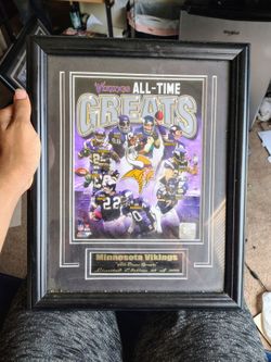 Vikings All-Time greats Limited edition 29 of 300