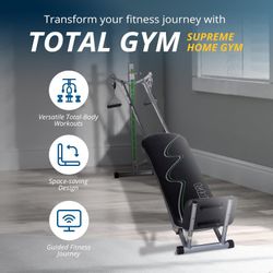 Total Gym APEX Versatile Home Gym Workout Total Body Strength Training Fitness Equipment Can Deliver

Features & details
AbCrunch Accessory
Squat Stan