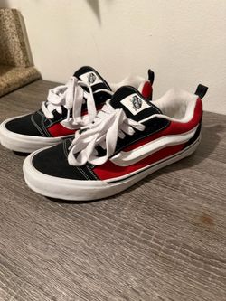Vans knu skool Low-Top Sneakers Black Red White
