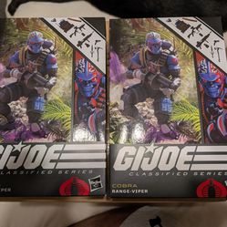 GI JOE CLASSIFIED SERIES COBRA RANGE VIPER HASBRO x1