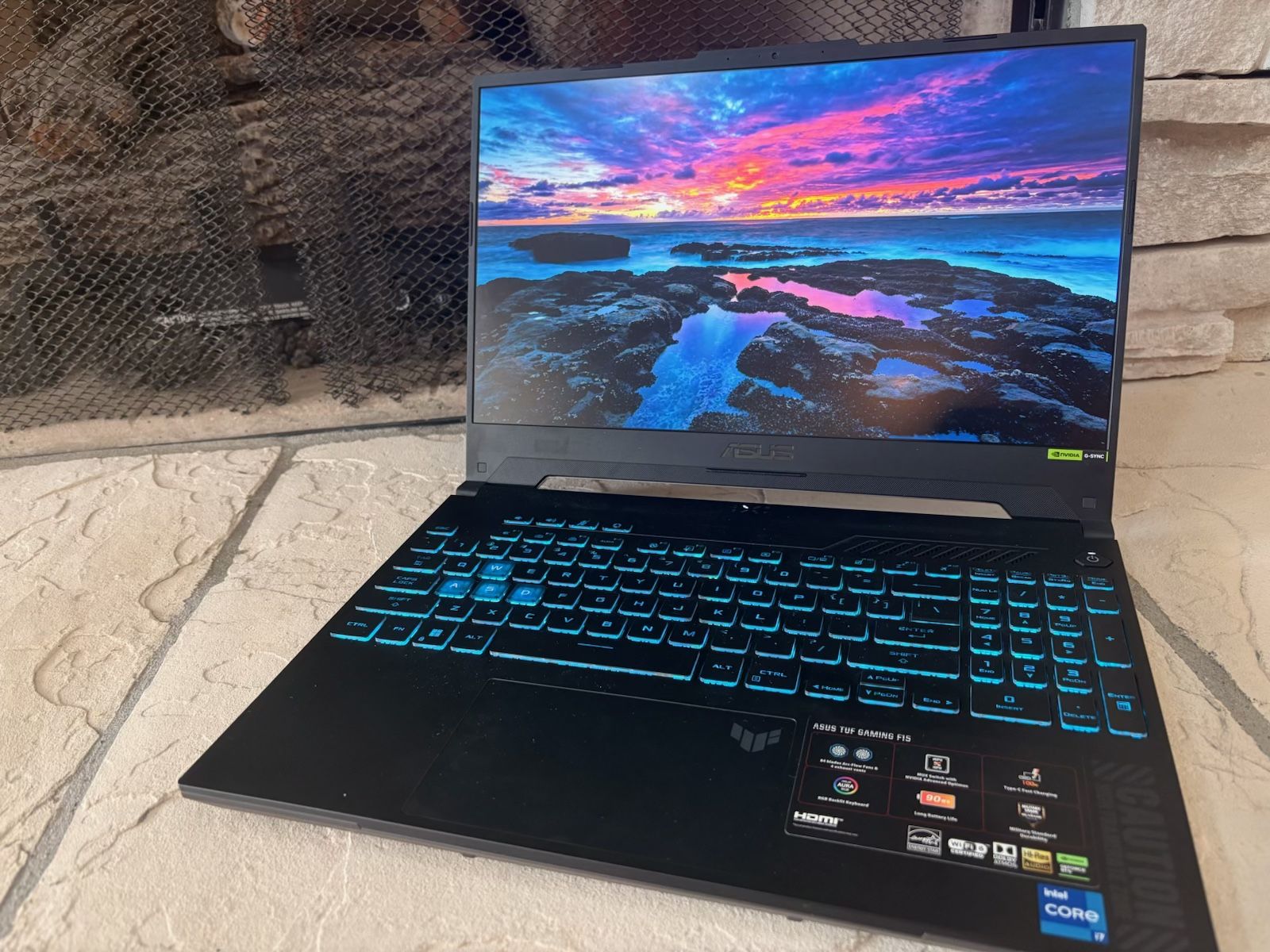 ASUS - TUF 15.6" Gaming Laptop - Intel Core i7 with 16GB Memory - NVIDIA GeForce RTX 4070 - 1TB SSD - Mecha Grey