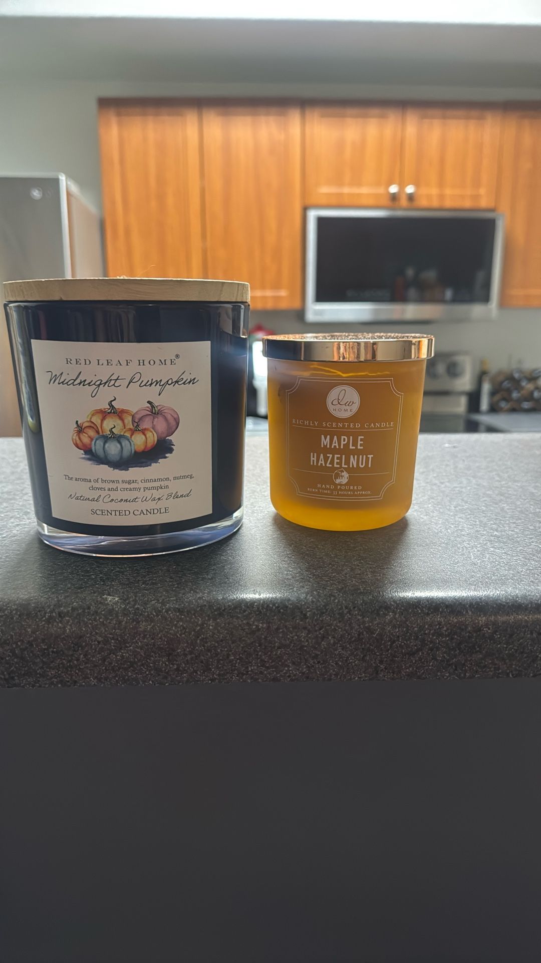 Fall scented Candles Used
