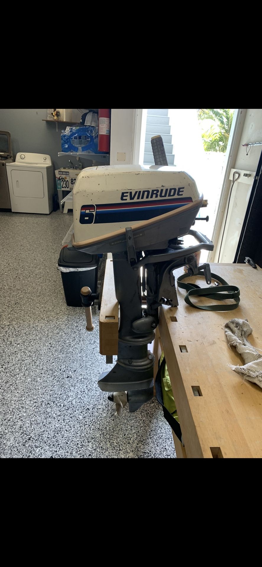 Evinrude 6hp model 6805B