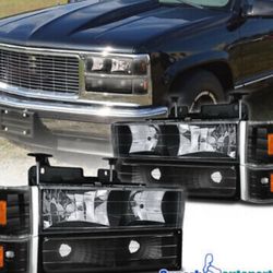 Obs GMC Sierra 94-98 new Headlights 
