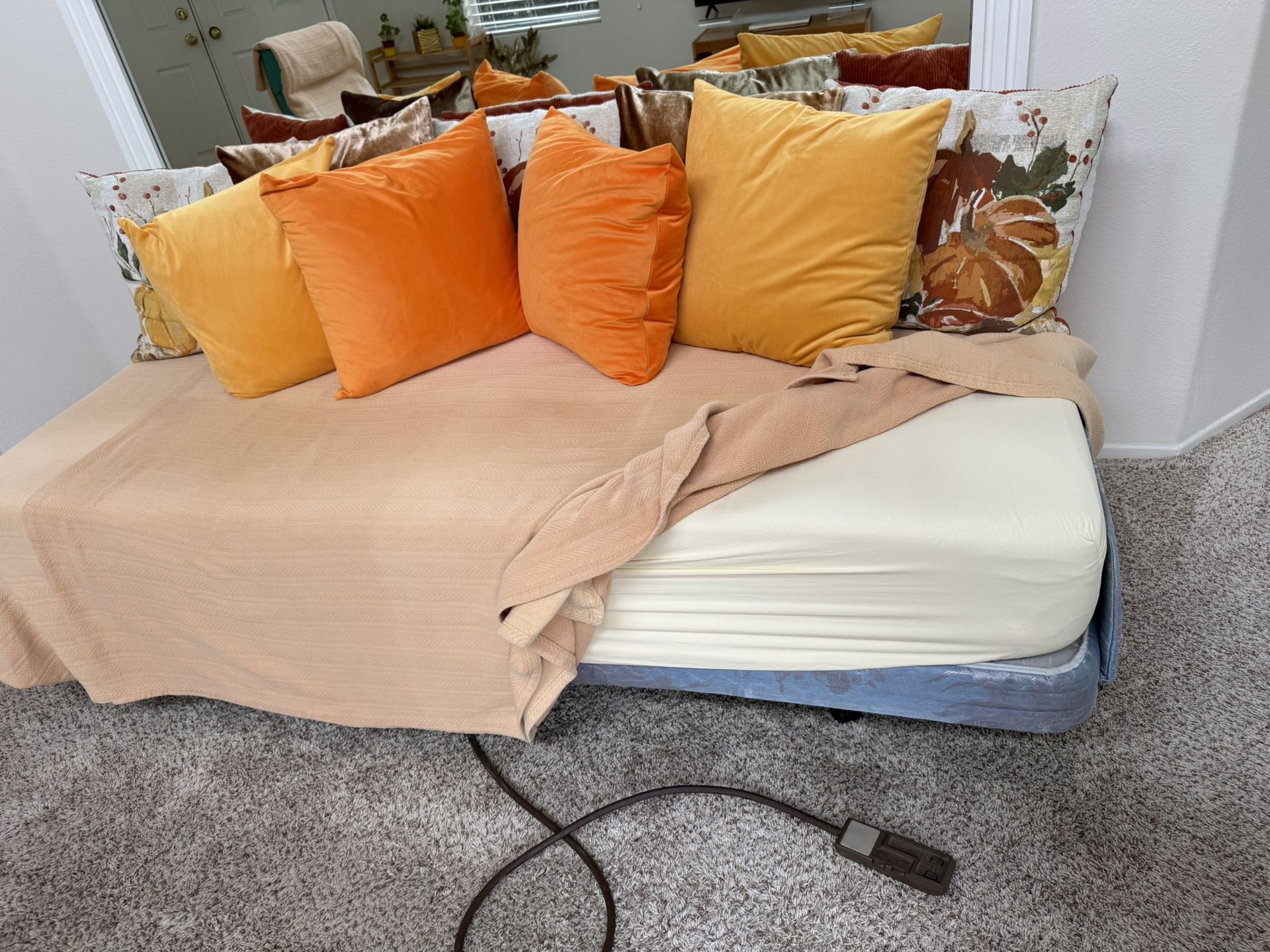 Electric Bed Frame And Tempurpedic Twin Mattress
