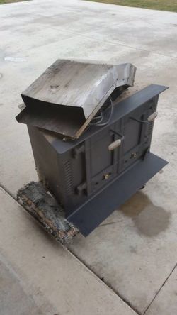 Black Bart II fireplace insert (wood burning) for Sale in Hurst, TX -  OfferUp