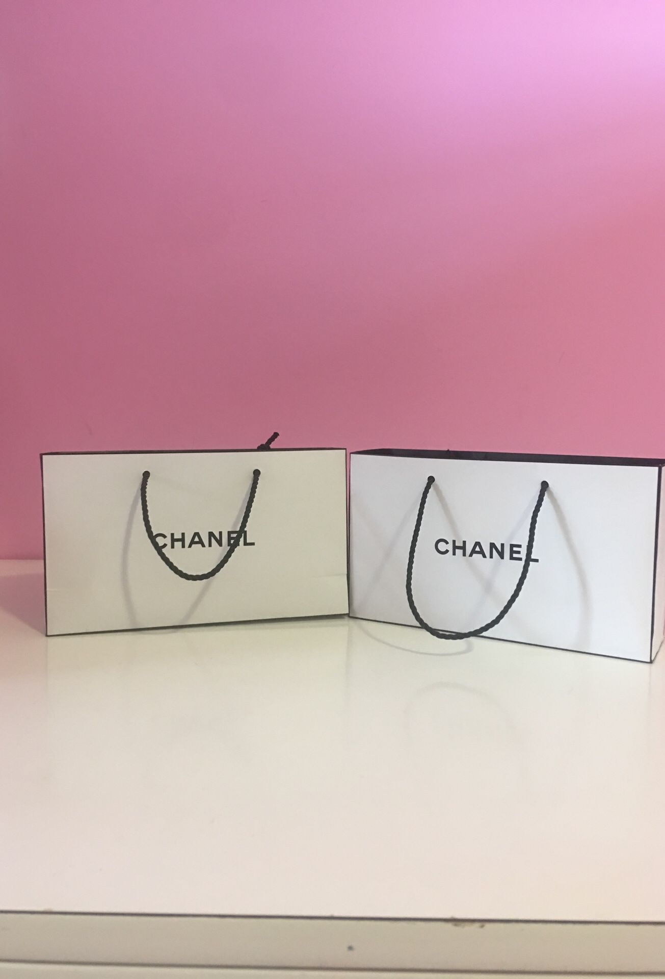Chanel Lover’s Dream: A bag of brand new Chanel make-up and perfume and a second give-away bag of Chanel goodies