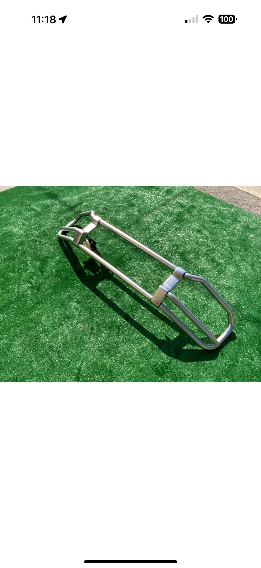 Mercdes-Benz G63 Front Brush Guard OEM Original Part Excellent 4638807801 W463